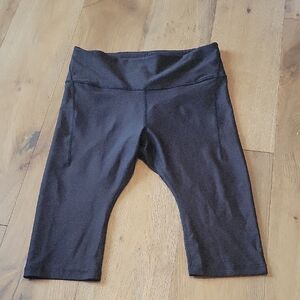 Athleta black Bermuda Athletic Shorts Size Xlarge